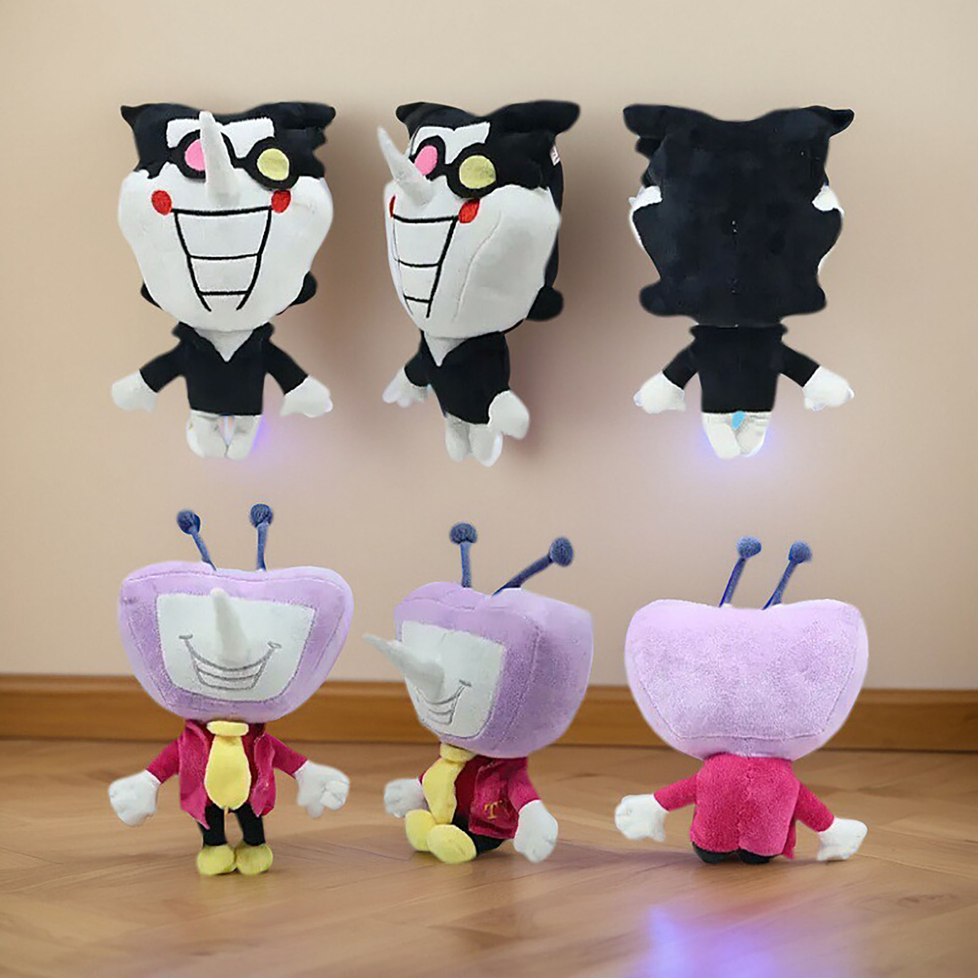 三角符文公仔电视毛绒玩具Tenna