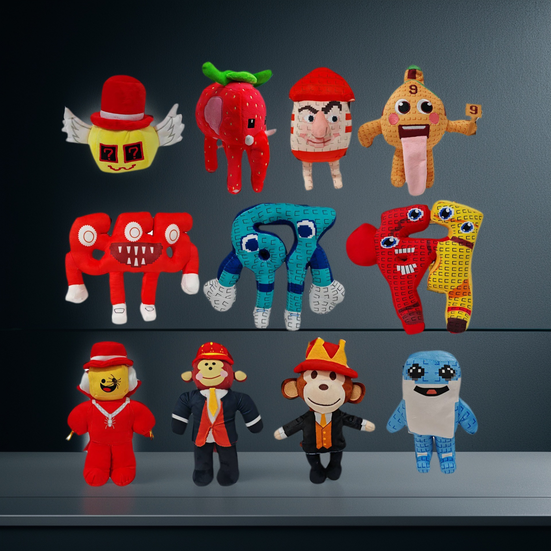 窃取脑腐游戏周边玩具毛绒玩偶