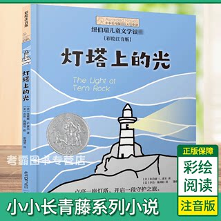 灯塔上的光 小小长青藤小说书系 青少年小学生一二三年级课外阅读情商成长读物注音版 外国儿童文学常青藤故事书拼音版 晨光出版社