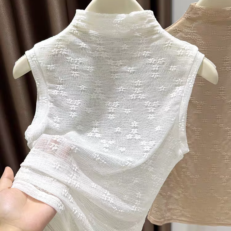 内搭假领子百搭高级感坎肩背心女