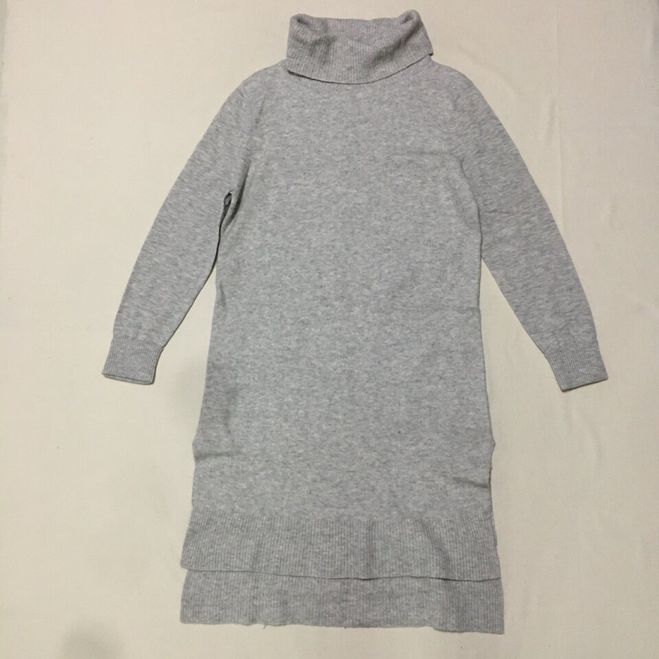 百分百羊毛 高领翻领长袖长裤针织衫毛衣直筒裙 简约净版文艺气质