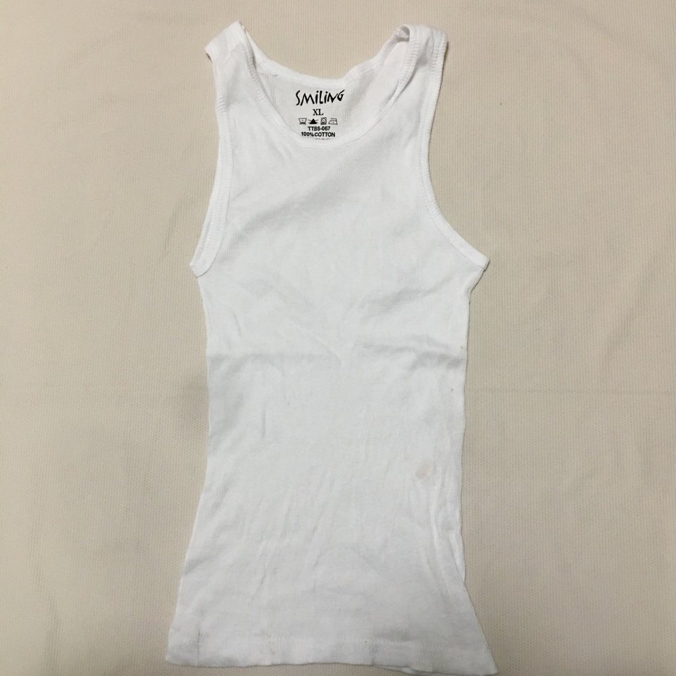 外贸原单 百分百纯棉螺纹弹力白色修身打底背心 微瑕,女士内衣/男士内衣/家居服,吊带/背心/T恤/打底/肌底衣,淘宝优惠券,粉丝福利购,淘宝优惠卷