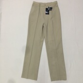 小码 长裤 百搭 休闲裤 外贸原单日本单 米黄色简约净版 直筒西装 正装