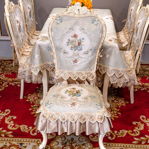 2025新款欧式餐桌椅垫高端定制