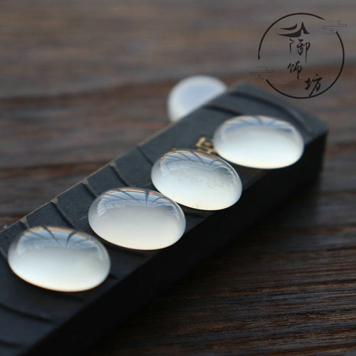 diy戒面镶嵌贴片软璎珞白玛瑙
