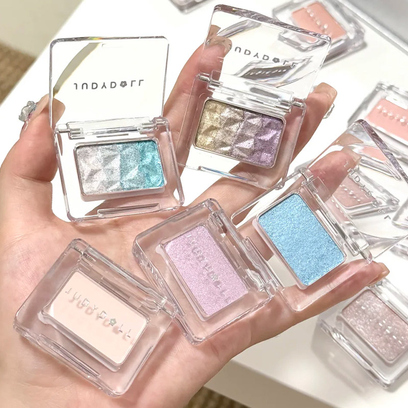 橘朵单色眼影哑光淡妆细闪图片