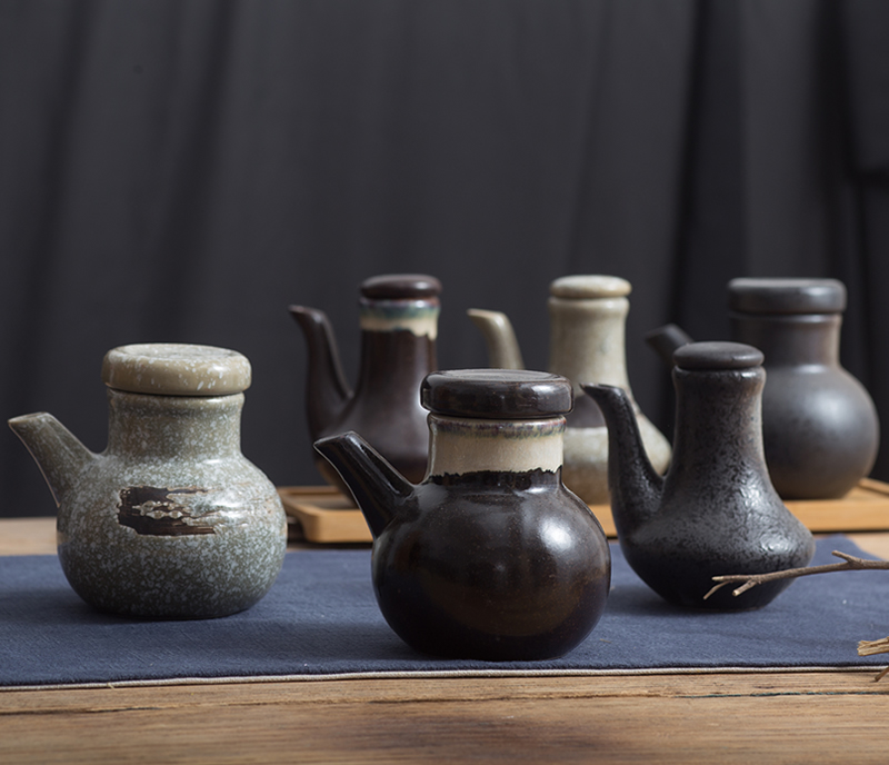 创意日式陶瓷酱油醋壶餐具调料瓶