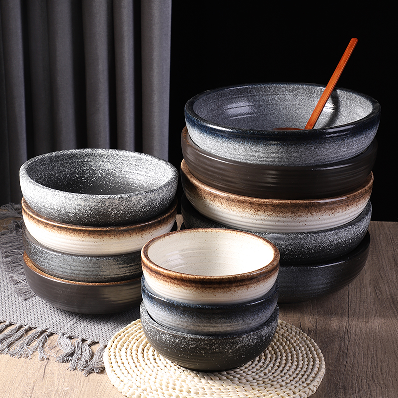 酸菜鱼大盆碗陶瓷饭店小龙虾餐厅