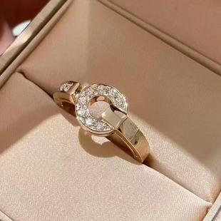 S925银铜钱戒指女情侣宫廷风招财转运小众设计感指环轻奢国潮饰品