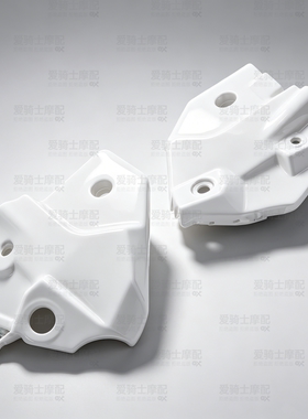 适用春风CF400-96立管左右装饰盖450SR立管左右装饰盖改装亮白色