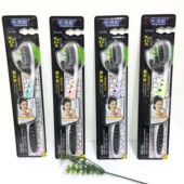 882 883 男士 30支劲浪牙刷881 专用细丝竹炭烟渍牙刷 中硬毛牙刷