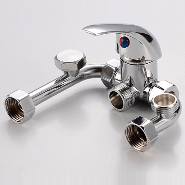 全铜U型电热水器混水阀明装开关