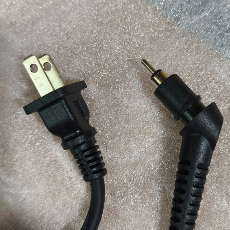 纯铜线芯直发器电夹板万向旋转头通用卷发棒器延长电源线维修配件