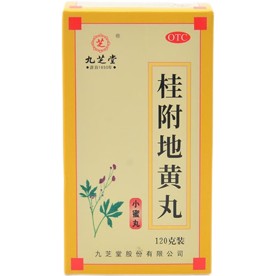 【九芝堂】桂附地黄丸120g*1瓶/盒包邮】温补肾阳肾阳不足