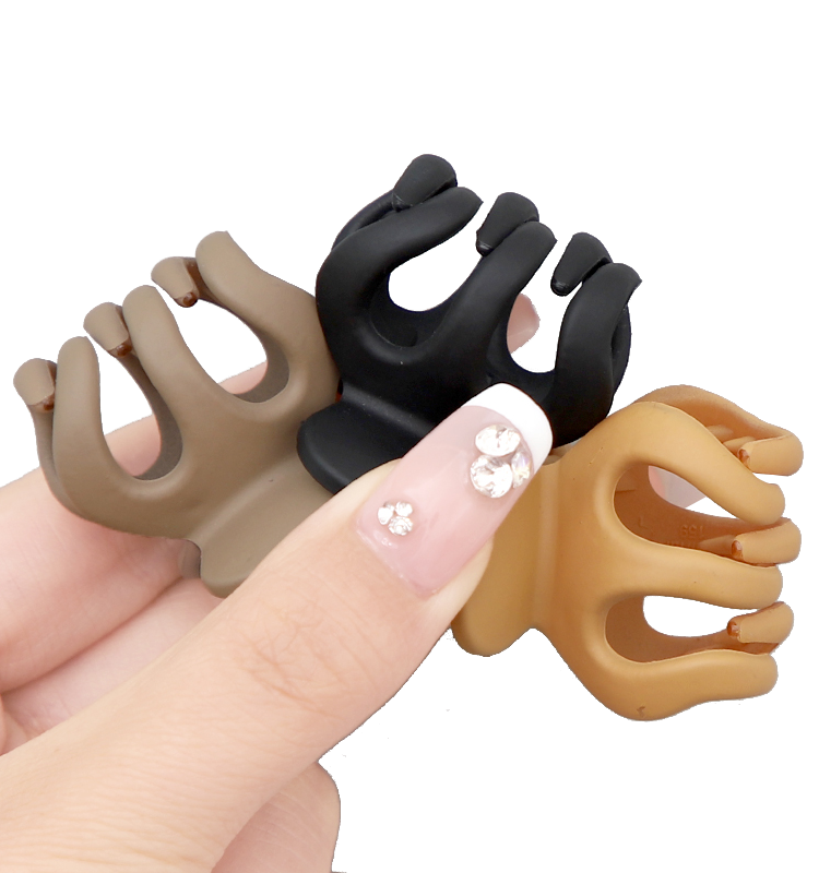 高马尾抓夹有机玻璃可爱发夹头饰