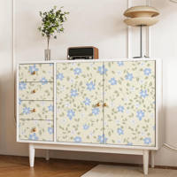 French oil painting cabinet stickers, wallpaper, self-adhesive, waterproof and moisture-proof, furniture renovation wallpaper, cabinet cover-up, thickening and decoration thumbnail 5