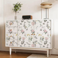 French oil painting cabinet stickers, wallpaper, self-adhesive, waterproof and moisture-proof, furniture renovation wallpaper, cabinet cover-up, thickening and decoration thumbnail 6