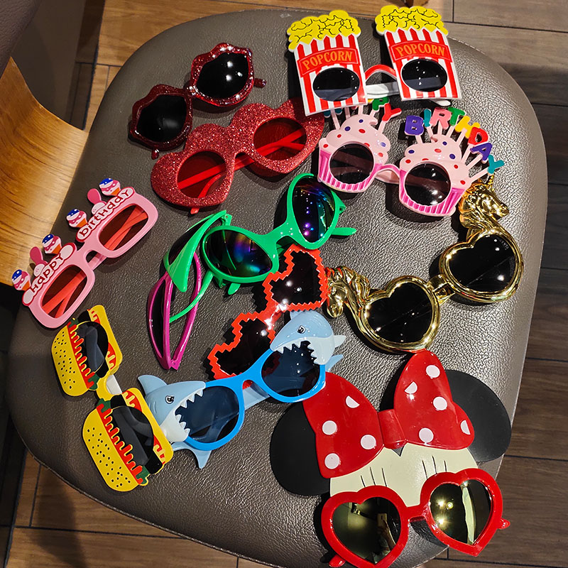 野餐眼镜网红沙雕墨镜生日太阳镜
