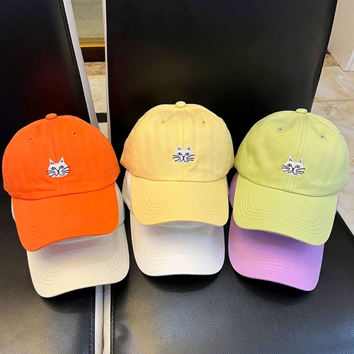 Летняя детская мультяшная кепка, шапка подходит для мужчин и женщин, бейсболка