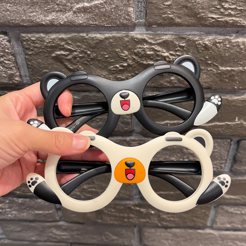 儿童卡通小熊造型玩具眼镜框架潮
