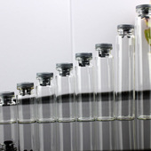 包邮 10只胶塞玻璃瓶透明墨水小空瓶子精油5 20ML许愿瓶包装