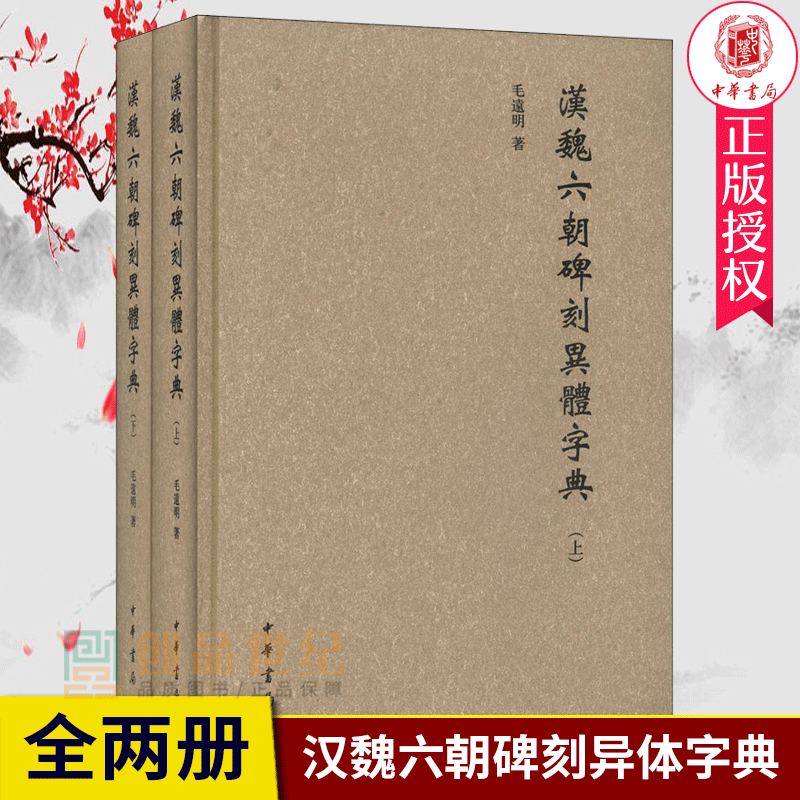正版包邮 汉魏六朝碑刻异体字典 上下册 毛远明碑刻异体字字典汉代 中华书局 社会科学书籍