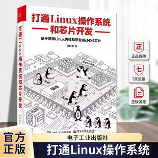 2025新书 打通Linux操作系统和芯片开发 刘盼盼 Kernel 6.6实现原理 恩智浦i.MX9芯片SoC硬件原理 操作系统SoC书籍 电子工业出版社
