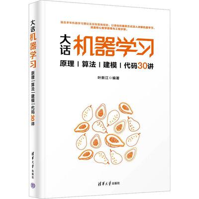 大话机器学习:原理|算法|建模|代码30讲叶新江  工业技术书籍