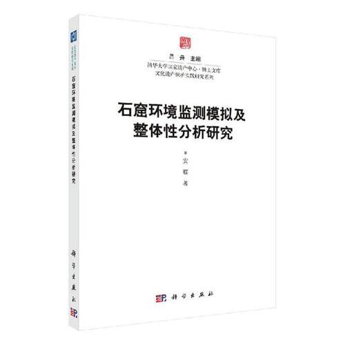 正常发货 正版包邮 石窟环境监测模拟及整体分析研究  安程 书店 美术考古书籍