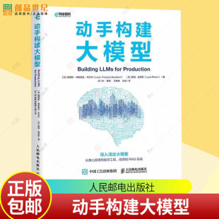 正版包邮 动手构建大模型 大语言模型 自然语言处理 人工智能 提示技术 人民邮电出版社9787115668967 图书书籍