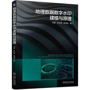 地理数据数字水印建模与原理任娜作为计算机信息测绘地理等领域科地理信息系统数据处理研究自然科学书籍