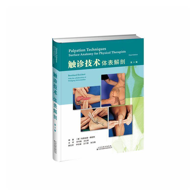触诊技术:体表解剖天津科技翻译出版有限公司9787543344310 医药卫生书籍