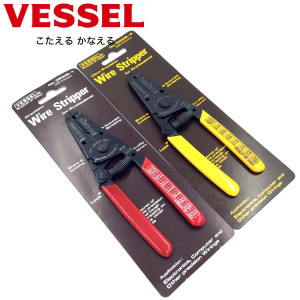 日本进口VESSEL威威3500E-1 0.5-2mm剥线钳3500E-2 0.25-1mm