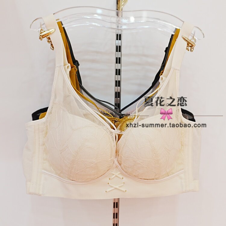 贵夫人1280无钢圈中厚ABC全能罩2025秋冬新款聚拢蚕丝内衣文胸罩