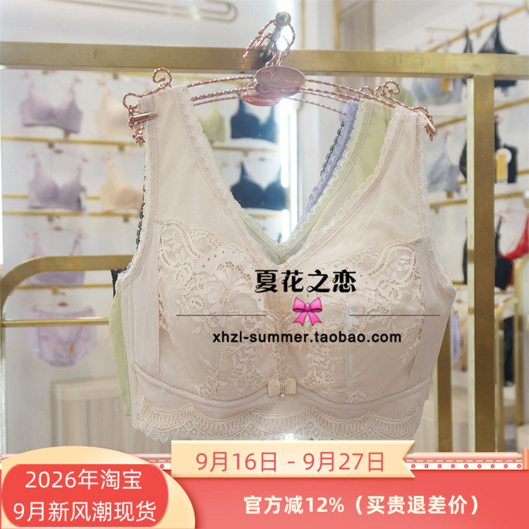 奥维丝丽正品软钢圈薄CDE杯