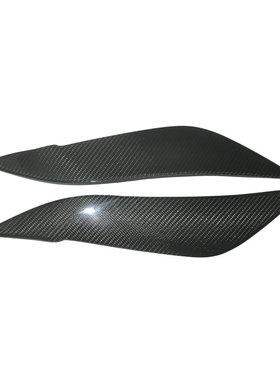 适用于丰田老花冠碳纤维灯眉丰田卡罗拉NZE121大灯装饰眼眉贴件