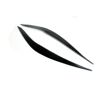 新 宝马 F48 黑色树脂灯眉前大灯眉贴 适用于16款 F49改装 BMW