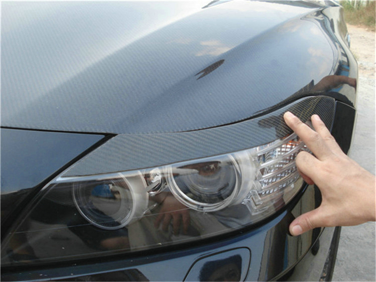 适用于宝马e89碳纤大灯眉装饰条