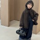 儿童皮草外套童装 秋冬新款 男童皮毛一体羊羔毛女童机车服加厚夹克