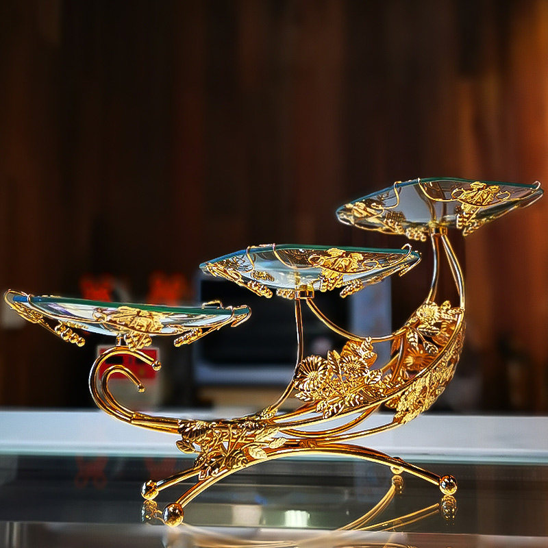 水果盘创意现代客厅家用个性茶几结婚果盆摆件北欧ins 轻奢风欧式,餐饮具,果盆/果盘/果篮,淘宝优惠券,粉丝福利购,淘宝优惠卷