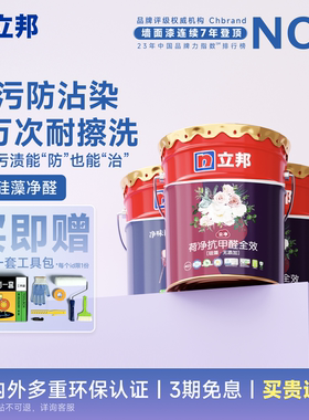 立邦抗甲醛全效内墙乳胶漆套装