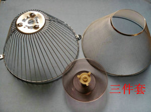 老板3002 3008 517 抽油烟机过滤油网原装外网罩油杯钢质导油柱