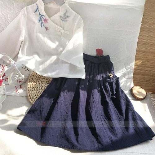 飘逸襦裙女童汉服古装衣服超仙