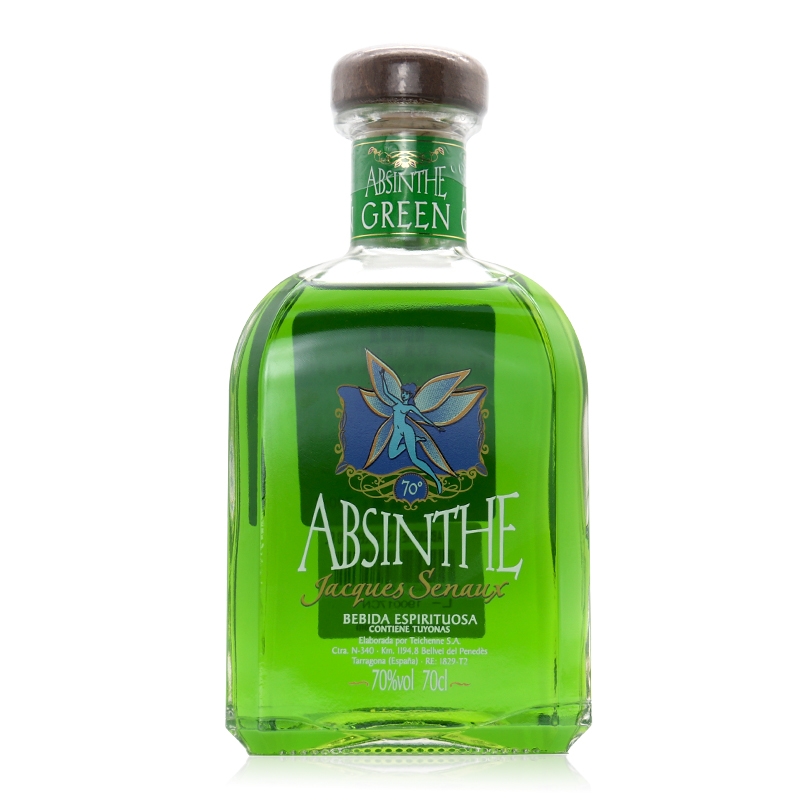 absinthe 自由綠精靈 苦艾酒配制酒烈酒70度700ml西班牙進(jìn)口洋酒