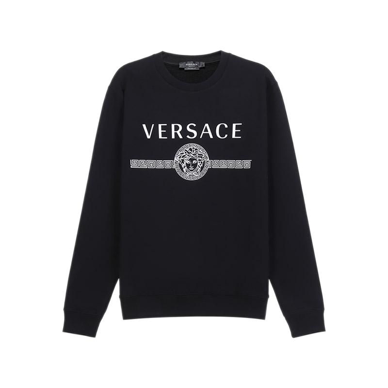 Versace/范思哲男士棉质圆领长袖卫衣运动衫 A87574 A231242