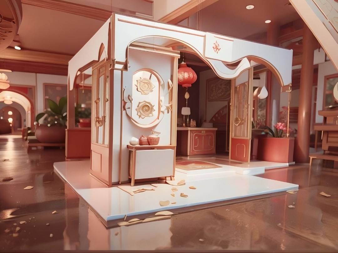 골동품 디스플레이 캐비닛 보석 디스플레이 스탠드 행잉 상인방 맞춤형 페인트 캐비닛 시계 컨테이너 골동품 상점 쇼케이스 도자기 선반