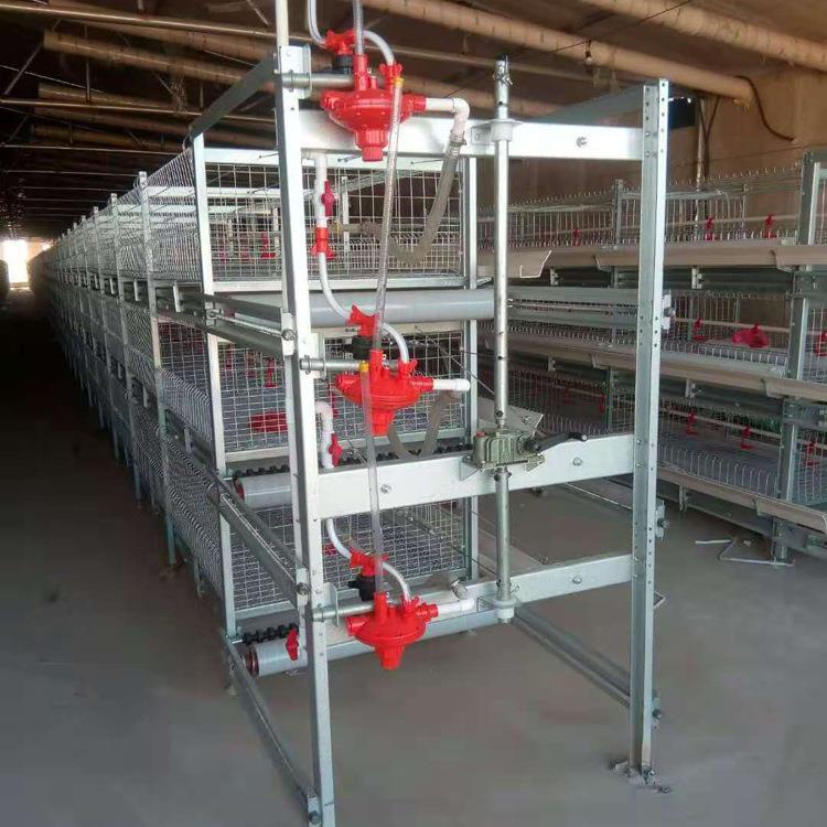全自动肉鸡笼鸡舍半自动肉鸡笼热镀锌冷镀锌养殖场用鸡笼