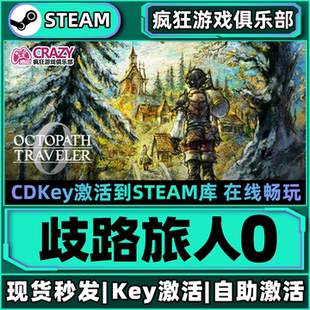CDKey入库 激活码 OCTOPATH TRAVELER 全DLC Steam正版 歧路旅人0