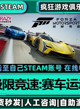 极限竞速8赛车运动 Steam激活自己库里Forza Motorsport全DLC游戏
