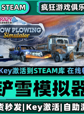 Steam正版铲雪模拟器 激活码入库 Snow Plowing Simulator 全DLC